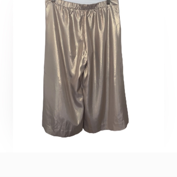 NEW Lilly Pulitzer Gold Shimmer Margot Pant Sz Medium - Picture 4 of 6